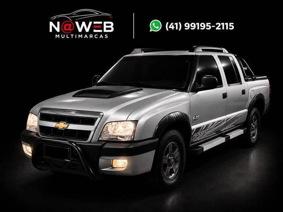 CHEVROLET S10 2.4 MPFI RODEIO 4X2 CD 8V FLEX 4P MANUAL CHEVROLET S10 2.4 MPFI RODEIO 4X2 CD 8V FLEX 4P MANUAL